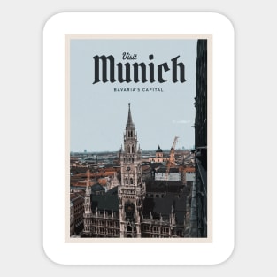 Visit Munich Sticker